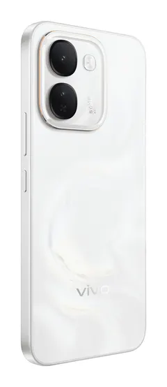 vivo V80 Lite 5G, arkadan üç çeyrek (Beyaz)