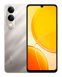 vivo Y04, önden ve arkadan (Altın)