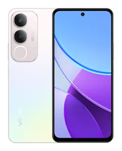 vivo Y19s, önden ve arkadan (Işıltılı Gümüş)
